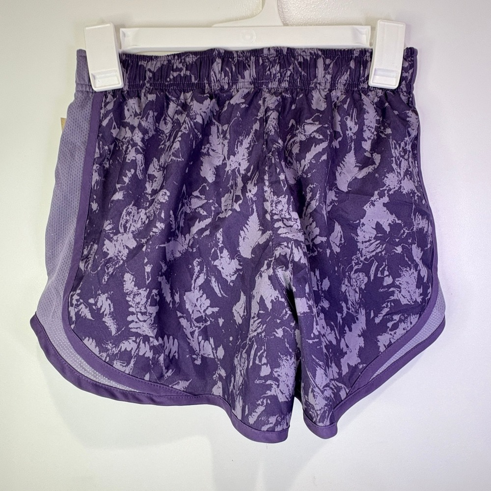 Nike women's dri-fit running shorts with liner purple color XS $32 MSRP